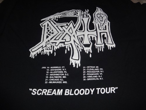 Death shirt metal scream - death,