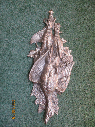 Altes messing bronze relief - altes,
