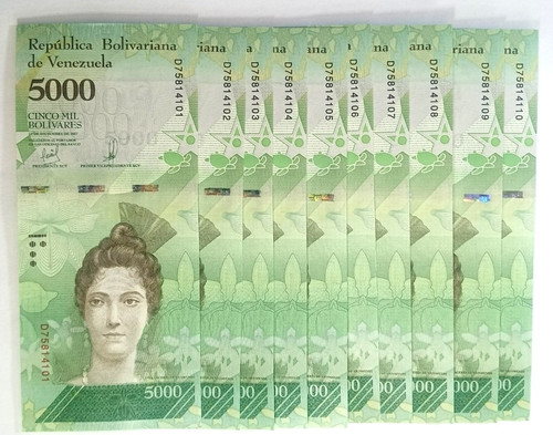 Banknoten venezuela x - banknoten, venezuela,