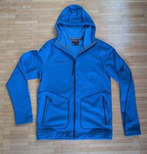 Mammut Kapuzenjacke Fleecejacke Gr. M blau sehr gut