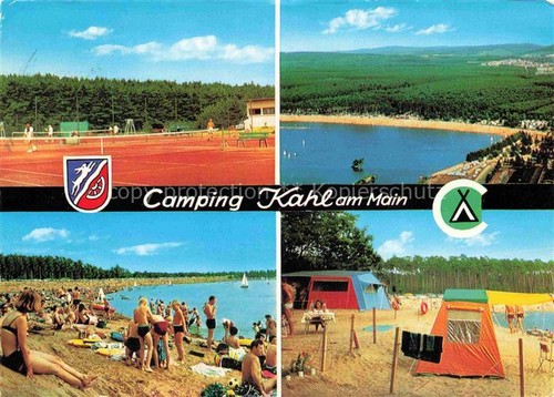 Kahl main camping tennisplatz - camping,