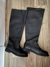 Echtleder overknee stiefel - echtleder,