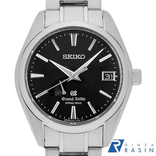 Grand seiko spring drive - seiko, black