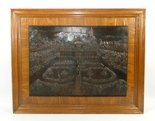 Wien Bronze Relief Schloss