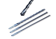 3 Hammerbohrer 400mm Lange Steinbohrer Betonbohrer Ø 10/14/20mm Durchbruchbohre