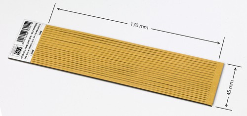 Dick vorgeschnitten - mm,