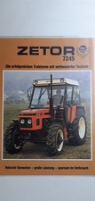 Zetor: 7245 (Prospekt-Blatt); 1985