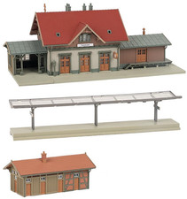 Faller Bahnhof - Bahnsteig - Toilettenhaus Spur N, Neu ohne OVP