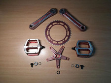 Shimano DX BMX original 1982 crankset pedals Oldschool RAD Yamaha BYZ 501
