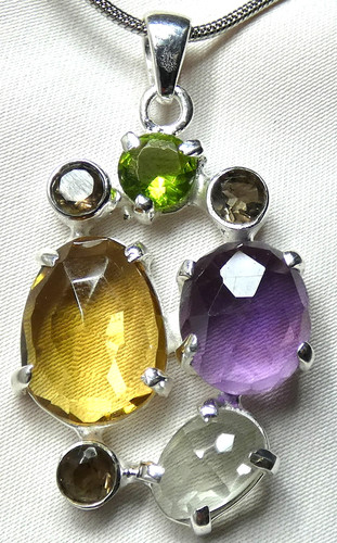 Amethyst citrin peridot - 💜amethyst,, &
