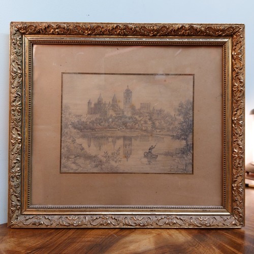 Bleistift zeichnung 1880 - zeichnung,