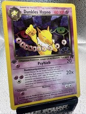 Pokemon Karte - Dunkles Hypno - First Edition Holo - Team Rocket 9/82 - Lp
