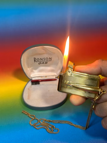 Vintage ronson adonis gas - vintage,
