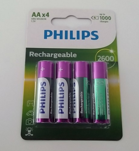 Mignon akku philips - 4x,