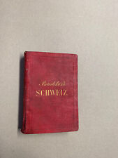 Baedeker Schweiz  1875