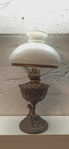 Petroleumlampe öllampe antik - petroleumlampe,