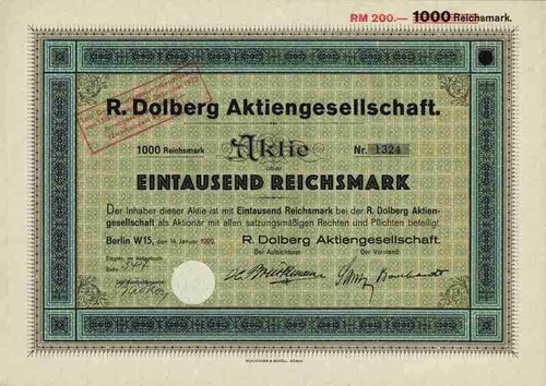 Dolberg 1929 berlin - r.,
