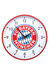 FC Bayern München Wanduhr  Uhr