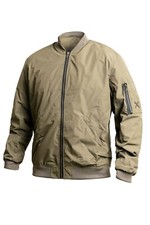 John Doe Flight Jacket Olive Gr. L Motorradjacke Bomberjacke Motorrad mit XTM