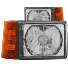 Halogen Scheinwerfer Set für Fiat Panda 141_ 750 1000 i.e Cat 141A_ 900 1100