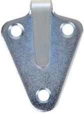 20 Stück Dreiloch Planenhaken Abspannhaken feuerverzinkt Anhänger Netz Haken