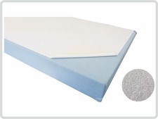 Bettschutzeinlage Frottee Inkontinenzunterlage Krankenunterlage, weiß 