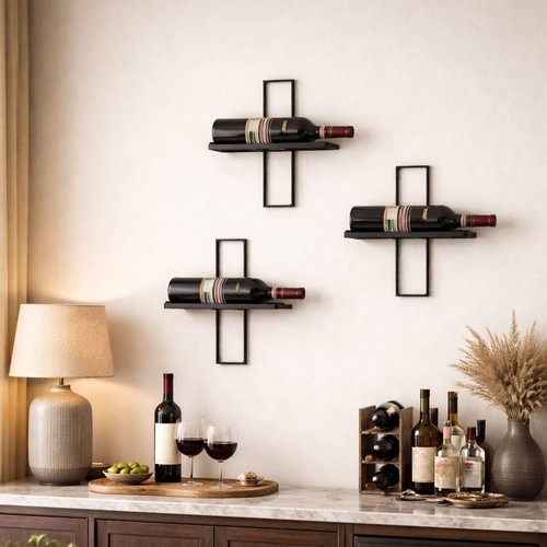 Weinregal aus metall - d3,