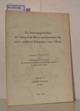 Ein dauermagnetisches 60 Grad-Sektorfeld-Massenspektrometer für einen mittleren 