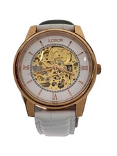 LOBOR◆Automatikuhr/Analog/WH