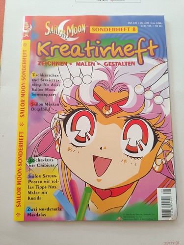 Sailor moon kreativheft 8 - moon,