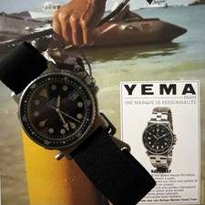 YEMA Navygraf 3 Taucheruhr &