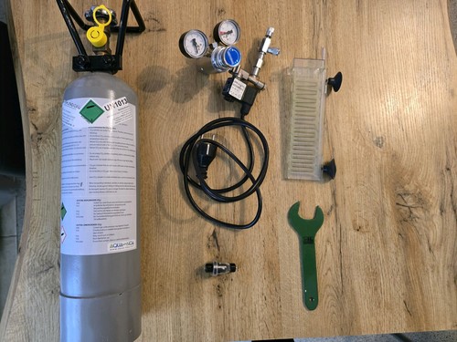 Co2 anlage mit - anlage, 2kg