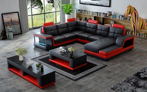 Wohnlandschaft form ecksofa - wohnlandschaft,