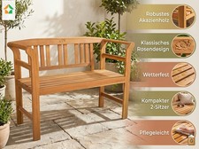 2-Sitzer Gartenbank aus