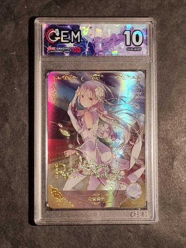Emilia zero graded card - re:,