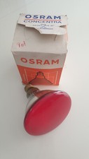 OSRAM / Concentra Flood  / Strahler ( Glühbirne ) / 220 230V 100W / rot / OVP