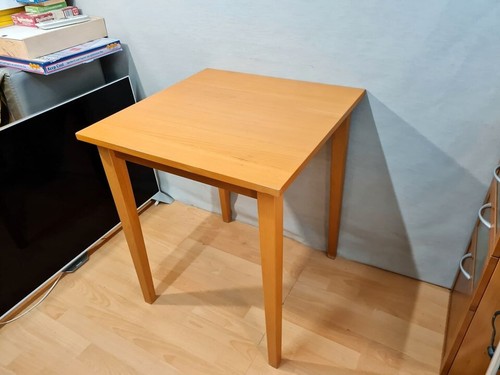 Beistelltisch holz 62x62 - holz,