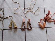 Gardinen Vorhang Zugband Kordel ORIGINAL 50er Jahre VINTAGE SEHR SCHÖN Requisite