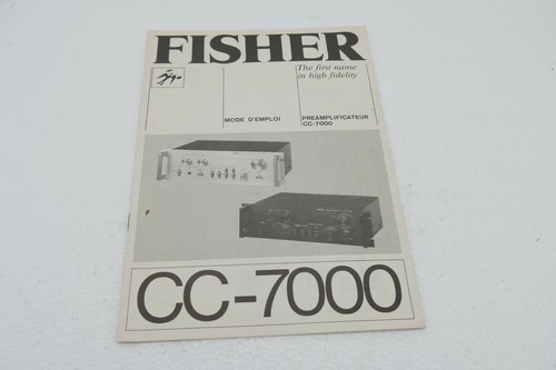 Fisher 7000 vorstufe - cc,
