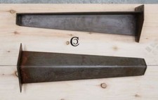 Antikes konisches Tischbein aus Eisen - 400 mm