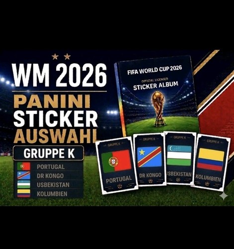 Panini 2026 sticker - sticker, fifa