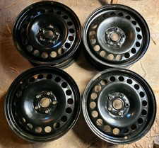 4 Originale VW Golf Touran Passat Eos Stahlfelgen 6,5 x 16 ET48 5QA601027B