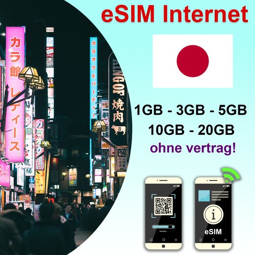 Esim japan nur - esim,