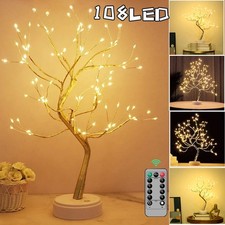 108 LED Deko Lampe Leuchtzweige Lichterbaum Weihnachtsbeleuchtung Warmweiß USB