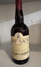DRY SACK SHERRY + WILLIAMS & HUMBERT + JEREZ and LONDON + 70cl  17,5% BOT. 1980s