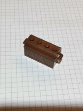  1x LEGO 4738 Kiste Truhe Mit Deckel  4739 In 2x4x2 In Alt Braun 