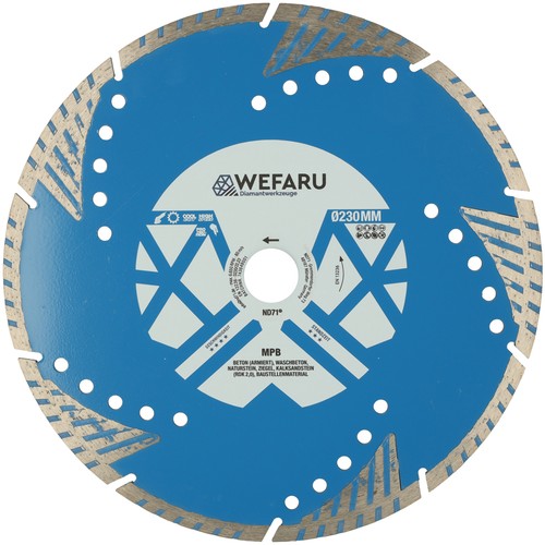 Wefaru diamanttrennscheibe mpb - wefaru,