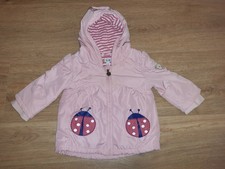 Steiff Jacke Outdoorjacke Bugs Life mit große Marienkäfer, rosa, Mädchen, Gr. 68