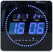 UNiLUX LED-Wanduhr FLO LED