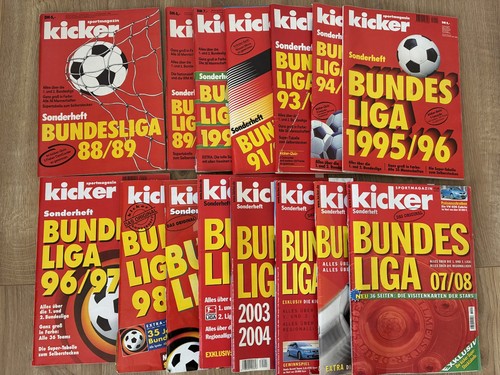 Kicker sonderheft bundesliga - sonderheft,